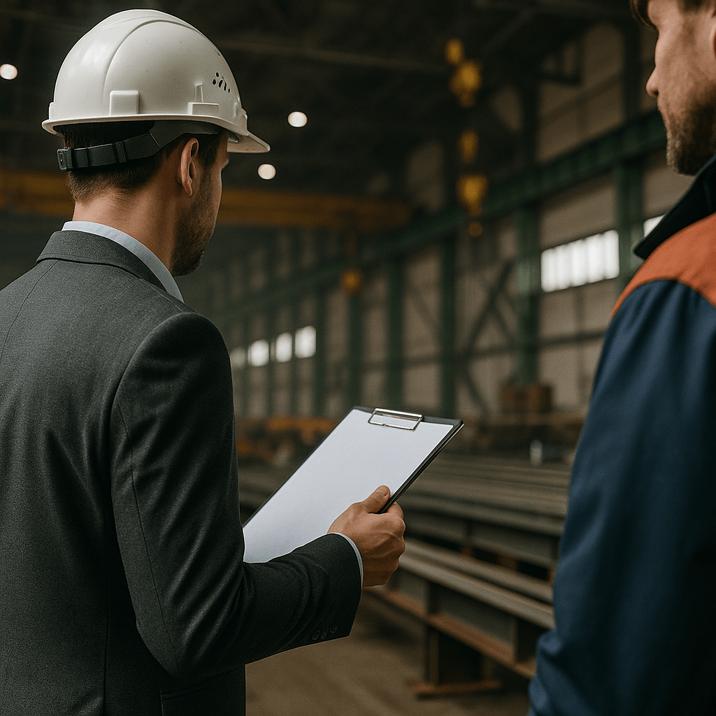 Логотип металлоконструкций